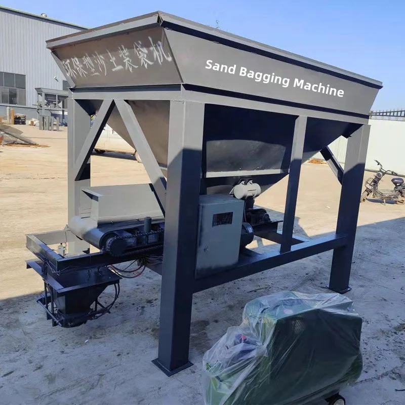 Automatic double hopper bag filling machine sand packing machine