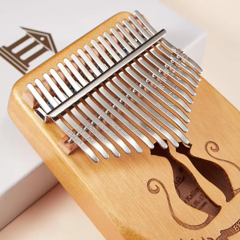 best selling wholesale wooden thumb piano musical instrument apelila kalimba india