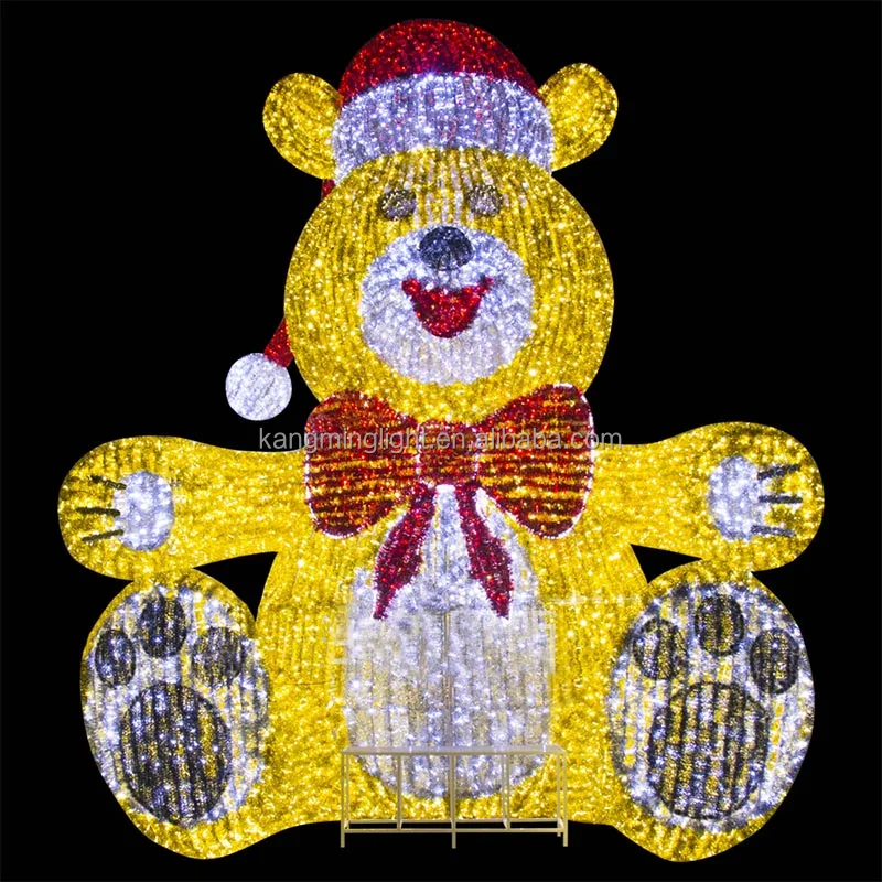 2023 Christmas festival holiday decorative light arch bell reindeer  tree large 3D ball motif figure