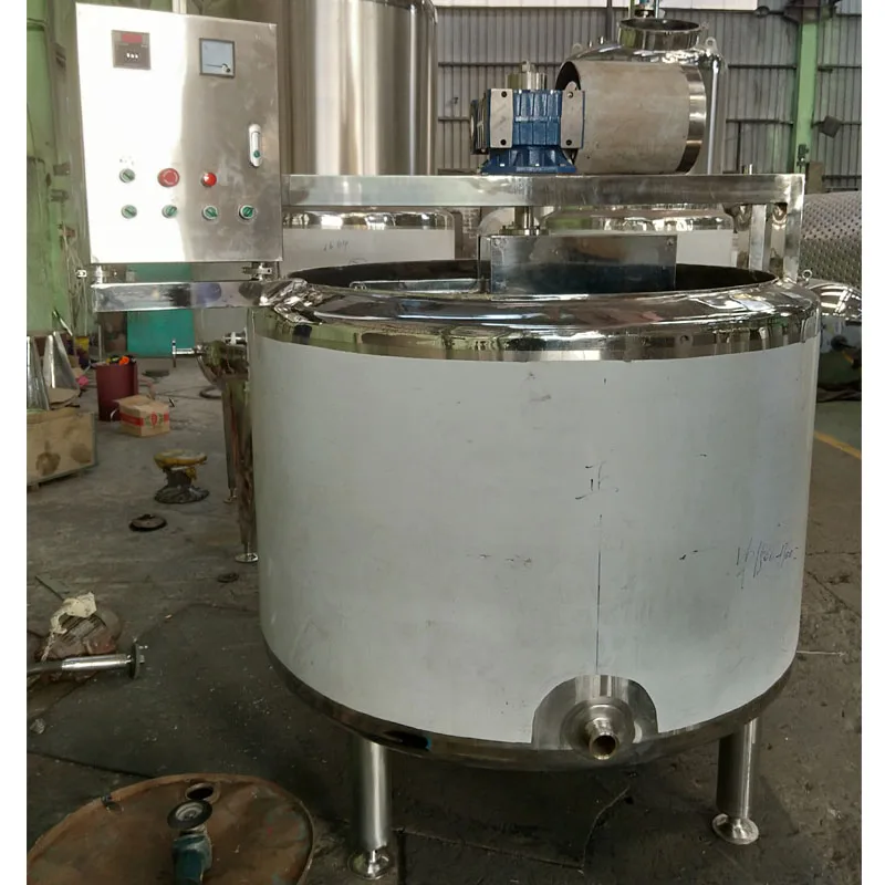 Best 100L-1000L customizable electric heating cheese vat for cheese processing plant