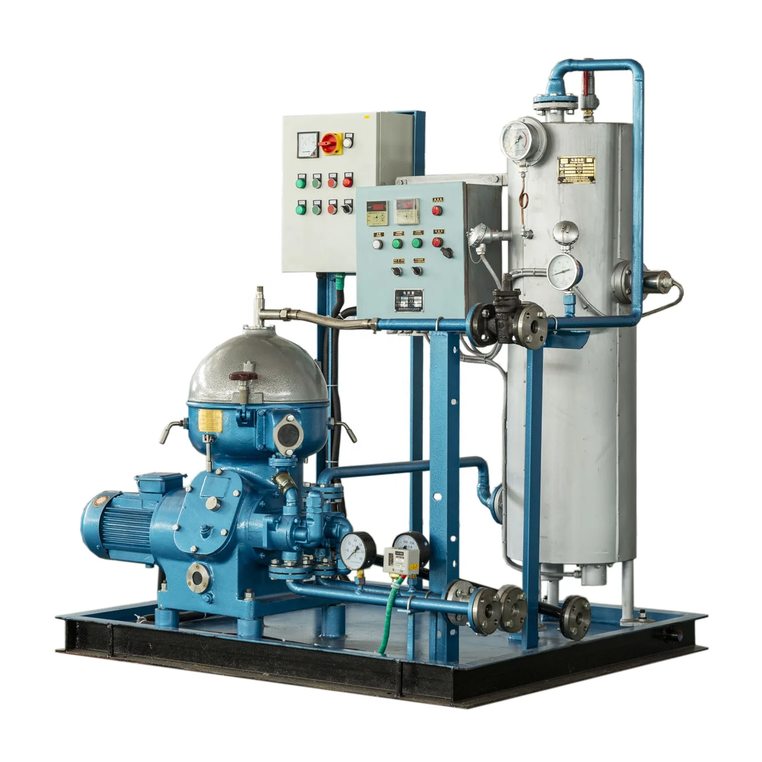 vertical three phase marine oily water fuel filter Mineral Oil water separator