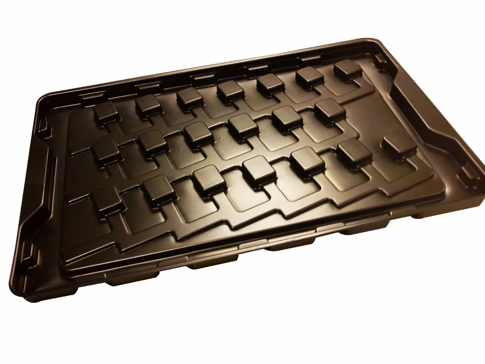 Customized ESD PS blister PCB storage  Tray  PCB  tray blister packaging tray