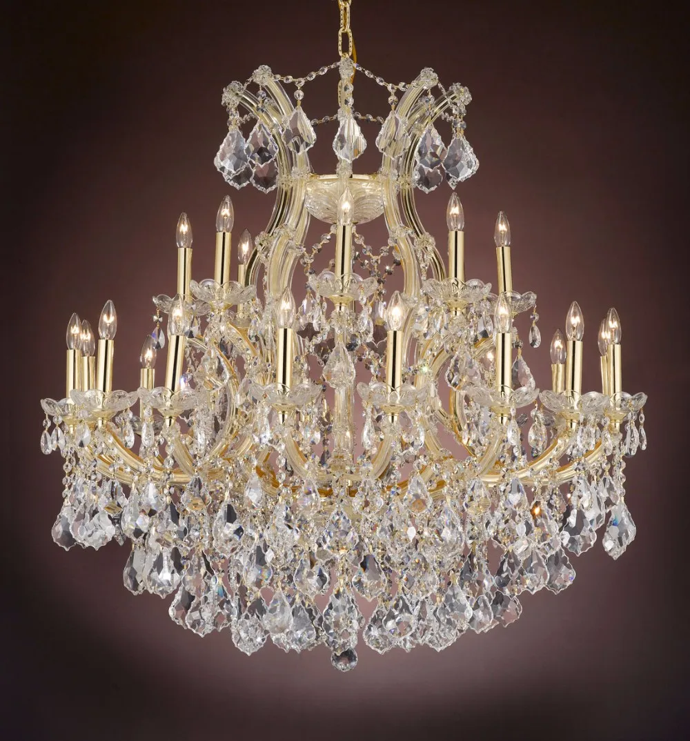China Jansoul modern luxury rock crystal chandelier for lobby hotel home top end