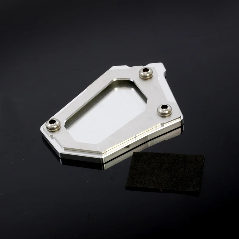 Motorcycle CNC Aluminum Alloy Kickstand Foot Side Stand Enlarge Pad Support Extension Plate for BMW R1200GS 2008-2012