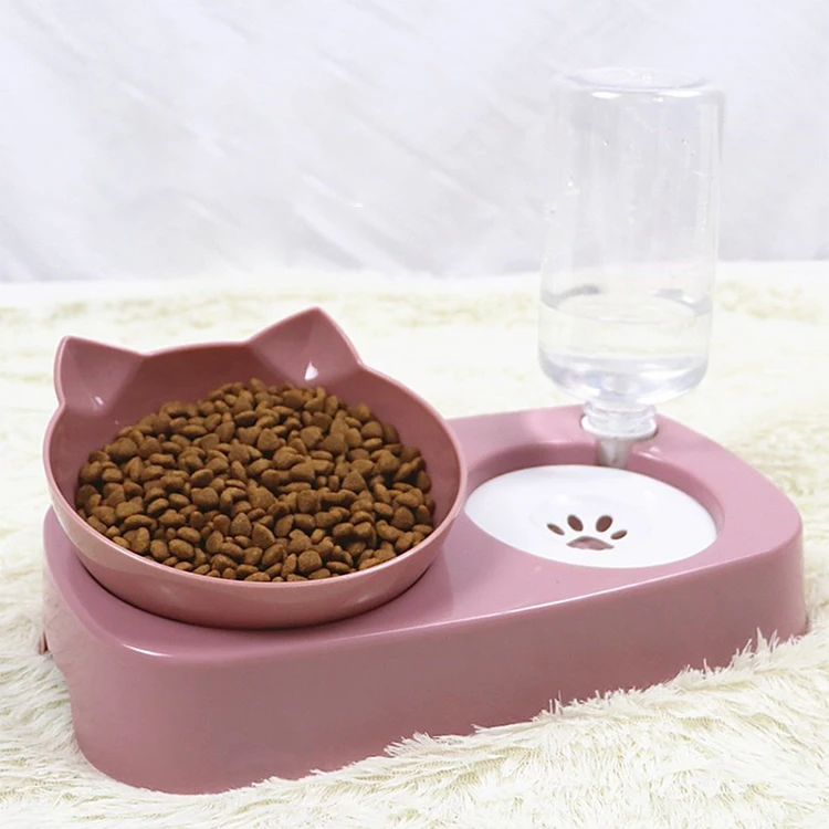 Factory Price High Quality Cat Shaped Bowl Cute Feeder Drinker Cat Bowl