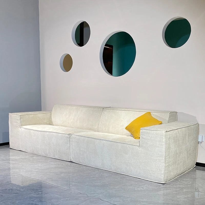 Европейский секционный диван в скандинавском стиле минималистский сжатый вакуум для гостиной подходит домашней мебели