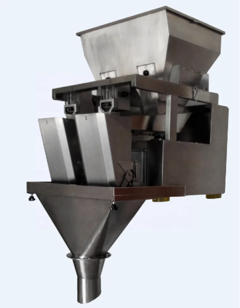 Granule Sugar Salt Rice Grain Single Head Hopper Weighing Filling  Linear Weigher