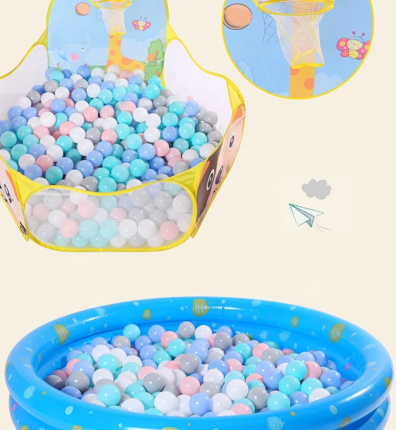 Wholesale Non Toxic Plastic Ball Pits Bulk Plastic Balls Pits for Kids