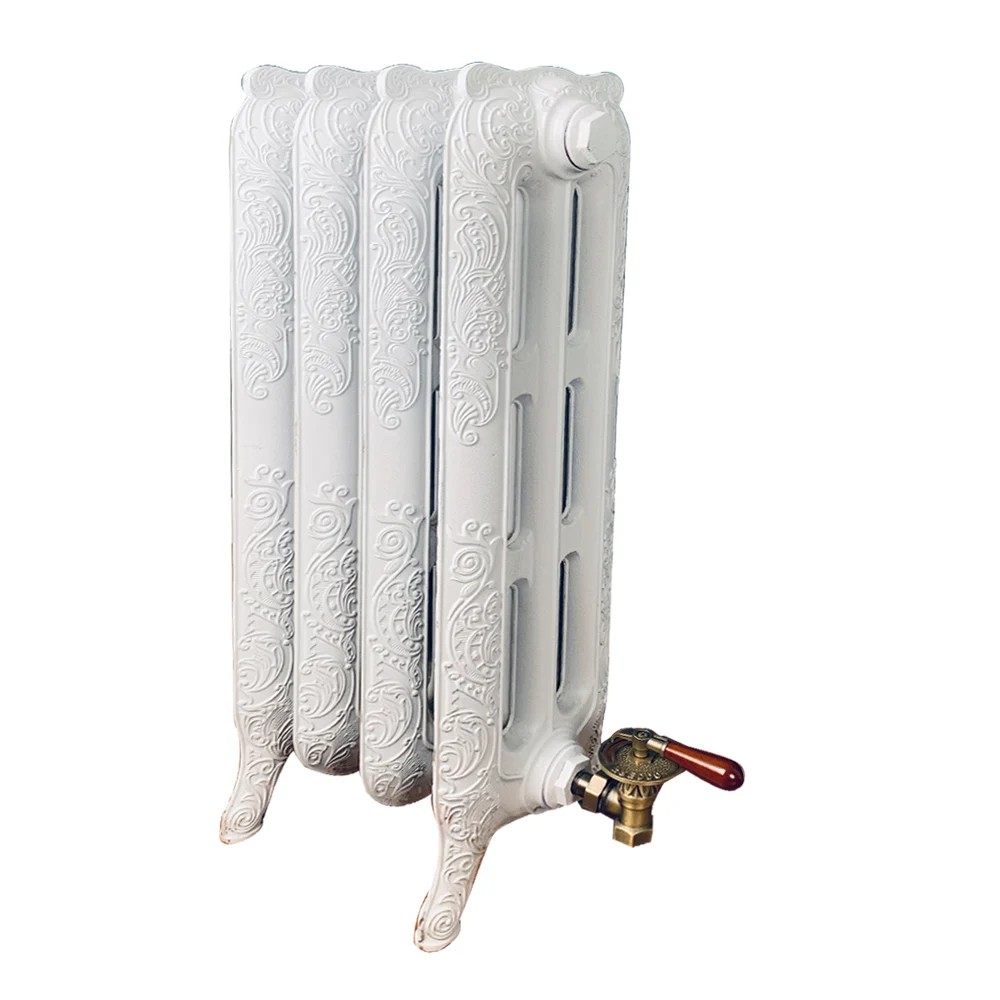 770mm high rococo cast iron hot water radiators one section