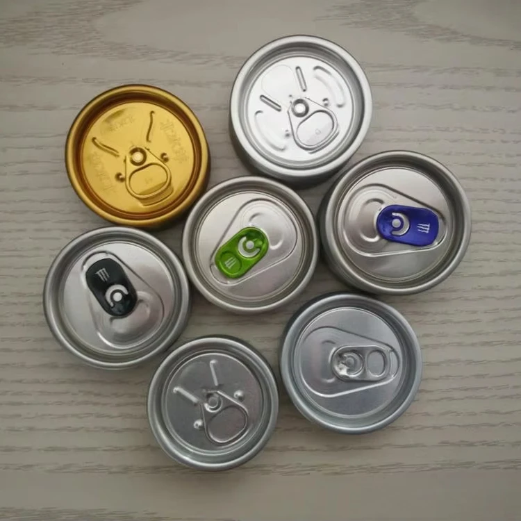 Wholesale 202# B64 SOT CDL EOE easy open end lid for aluminum can plastic beverage cans