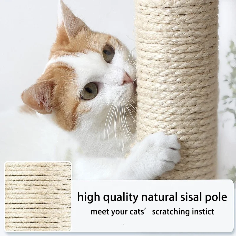 Factory Wholesale Home Style Compressed Wooden Climbing Cat Tree