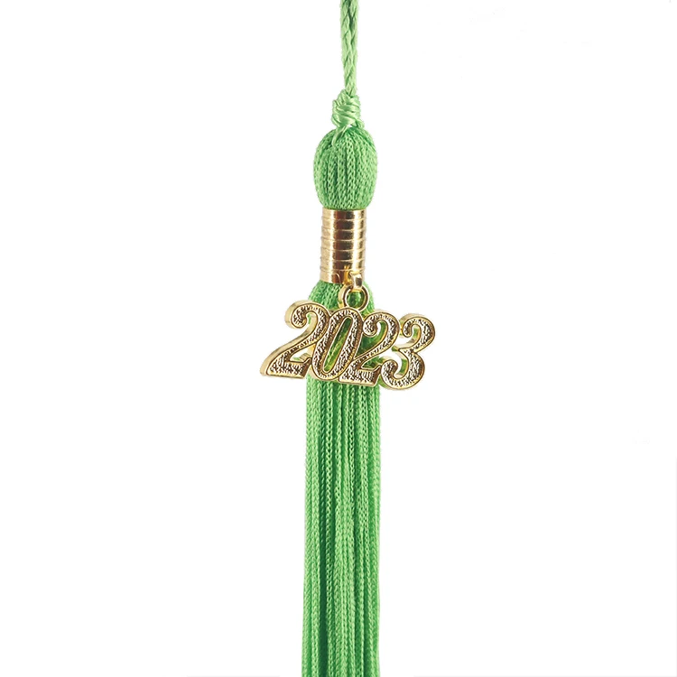 Mondon Cheap Wholesale 2023 Graduation Tassel Polyester Long Colorful Silk Cord Tassel