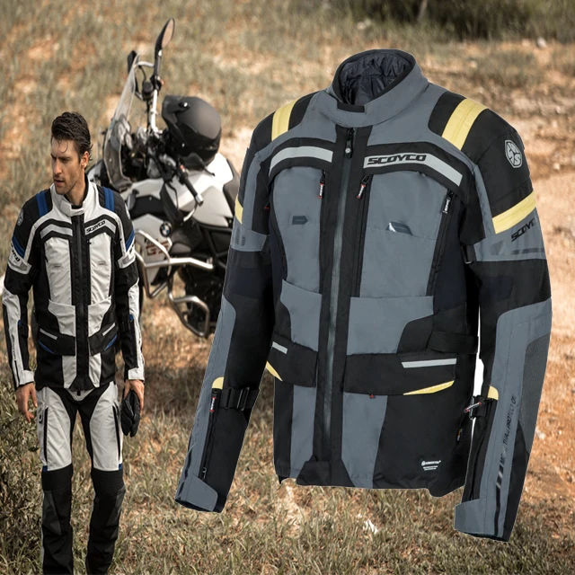 SCOYCO Customized Water Proof Promotional High Quality Windproof Waterproof Heated Motorcycle Jacket Jacket