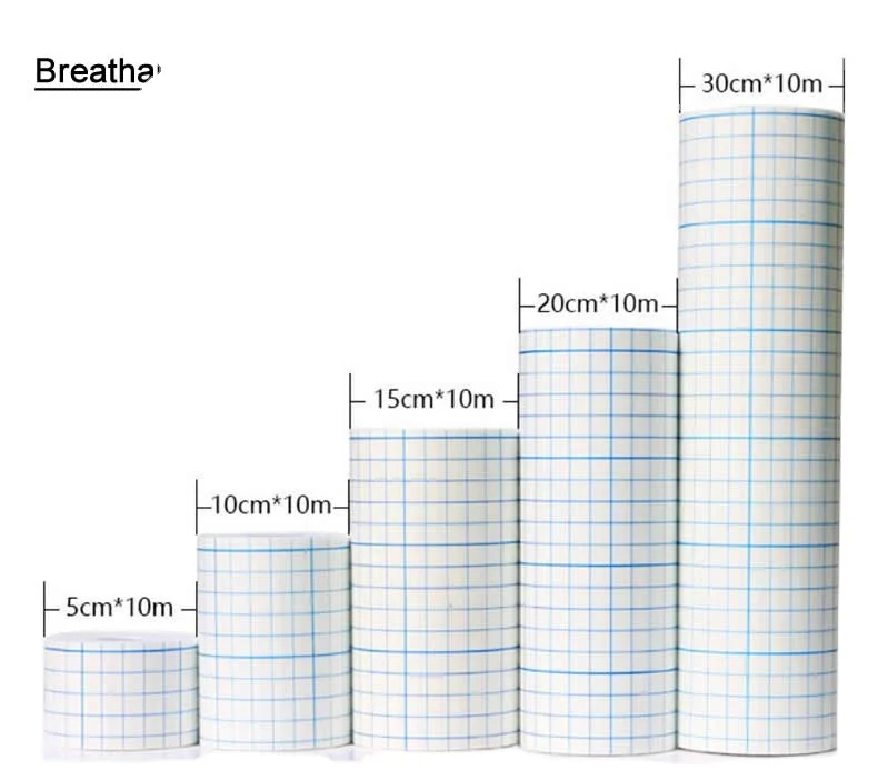Hypoallergenic Nonwoven Adhesive Wound Dressing Medical Fixation Tape Bandage