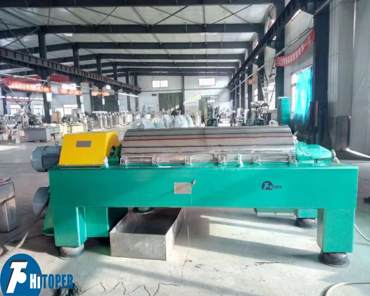 horizontal drilling mud centrifuge used for sludge dewatering in drilling and mineral processing industry