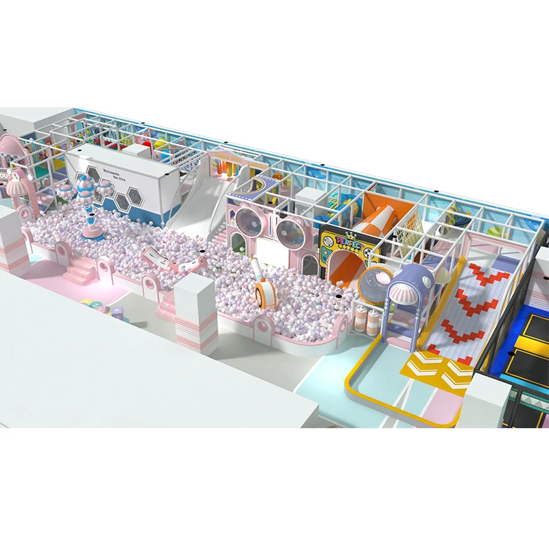 Kids Indoor Tunnel Amusement Parks For Children Modern Indoor Soft Play Equipment Playground Games