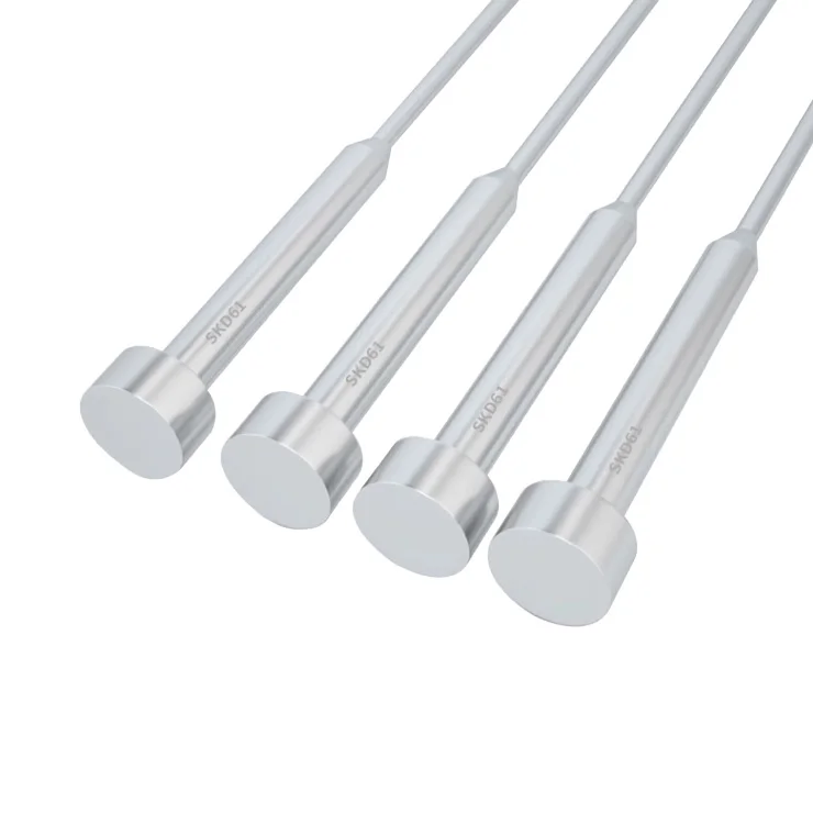 SKD61 Mould Support Pin Import Step Round Ejector pin Full hard belt Support Double Ejector Pin Non-standard Process