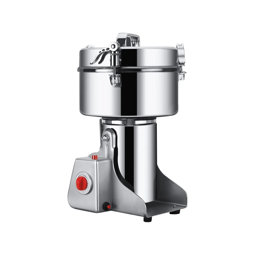 2500G Grinding Equipment Power Grinder Wheat Flour Corn Pepper Herb Spice Flour Mill For Home Kitchen