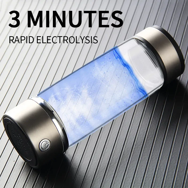 Manufacturer OEM Service SPE Tech Hydrogen Water Generator Bottle Glass