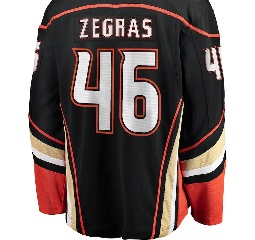 Custom Ice Hockey Jerseys Ducks 15 Ryan Getzlaf Jersey 36 John 46 Trevor Zegras 47 Hampus Lindholm 67 Rickard Rakell Stitched