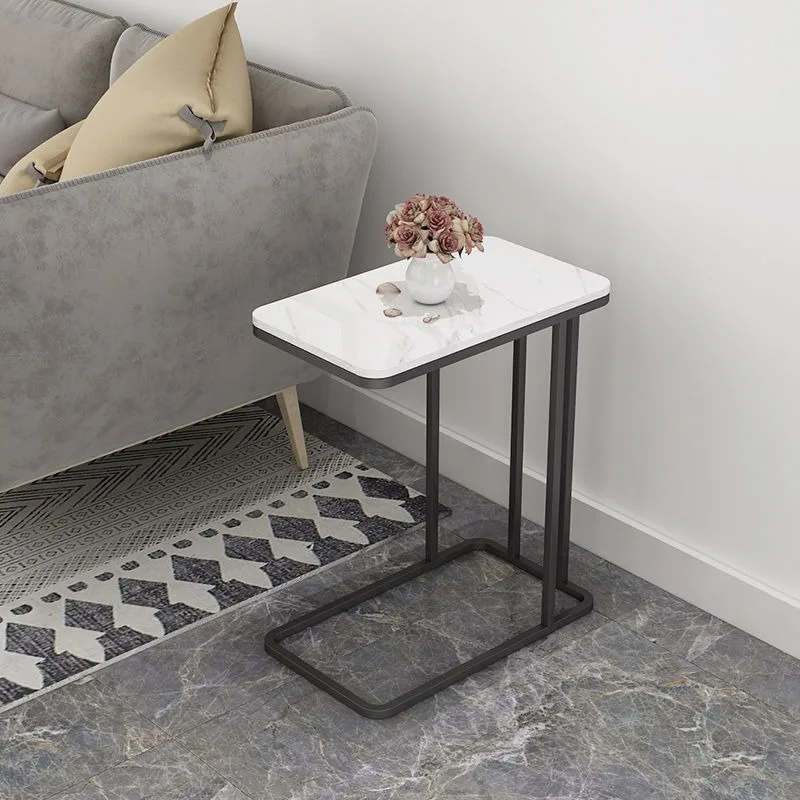 Luxury Modern Living Room Bedroom Removable Portable Bedside Sofa Storage Rack Side Coffee Table