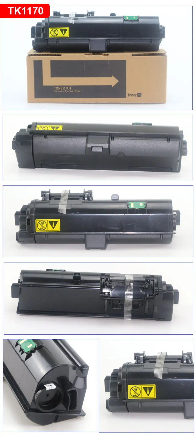 High Quality TK-1170 1172 1173 1174 Japan toner For Use In ECOSYS M2040dn M2540dn M2640idw TK-1170 1172 1173 1174