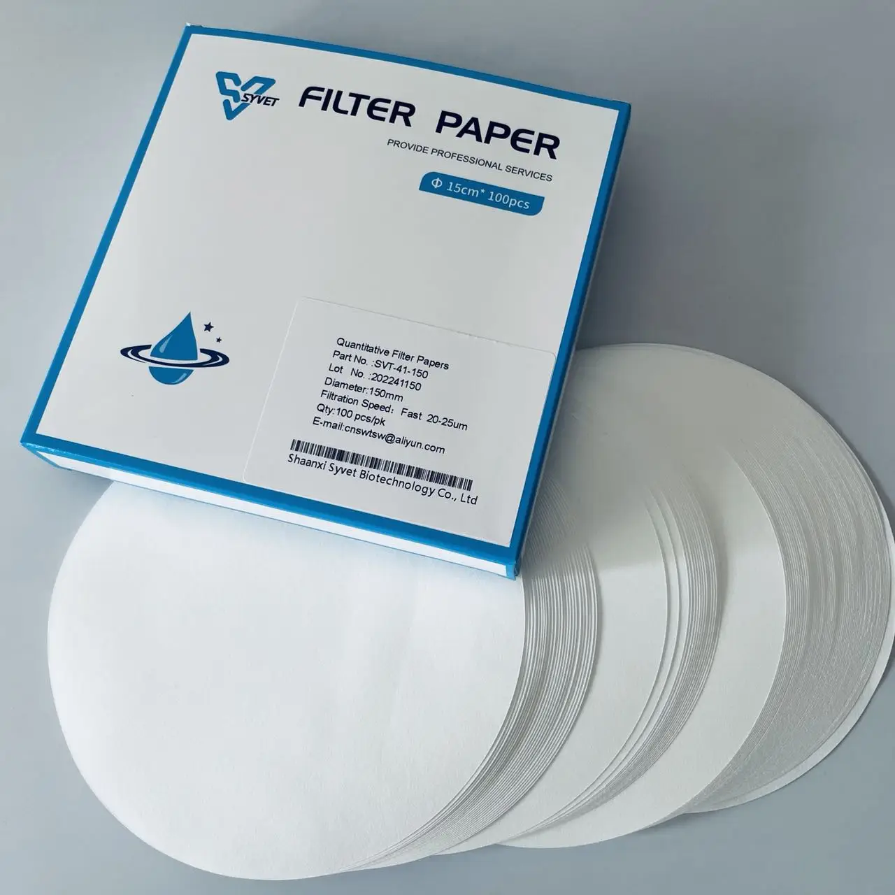 Equivalent to Whatman Qualitative analysis filter paper customization filter paper  lab filter paper