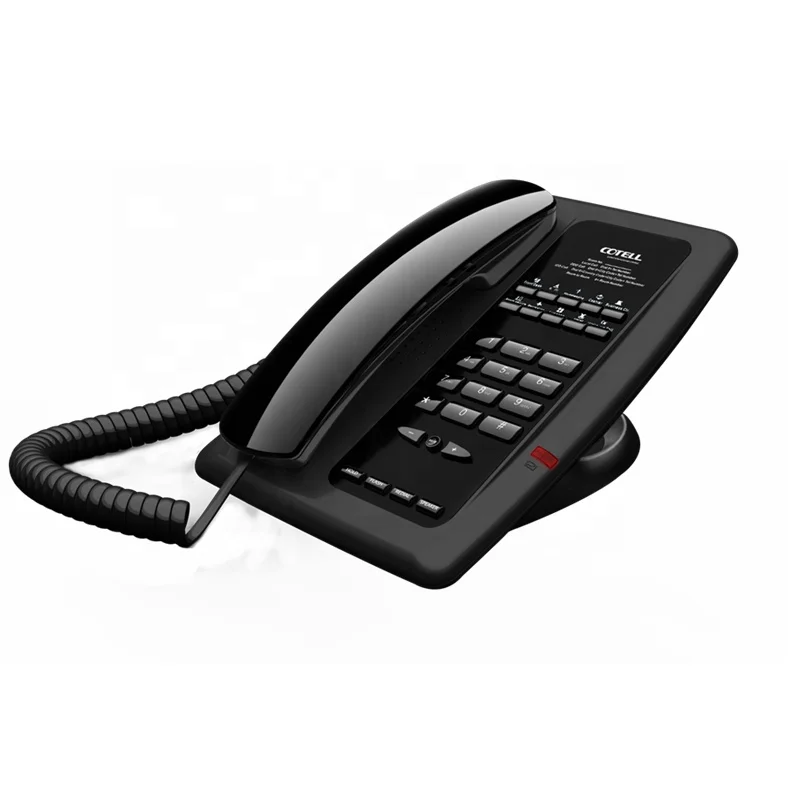 Cotell Fuego Series FG1088A Corded Telephones Room Desk Fixed Business Landline Phone For Office Home Hotel