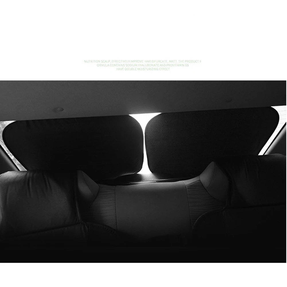 6pcs Car Front Rear Side Sunscreen Window Sunshade Cover Protector Curtain Car Sun Shade Protector Windshield Protection