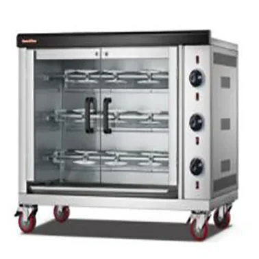 
Коммерческий ресторанный вертикальный газовый гриль из нержавеющей стали для курицы на продажу 