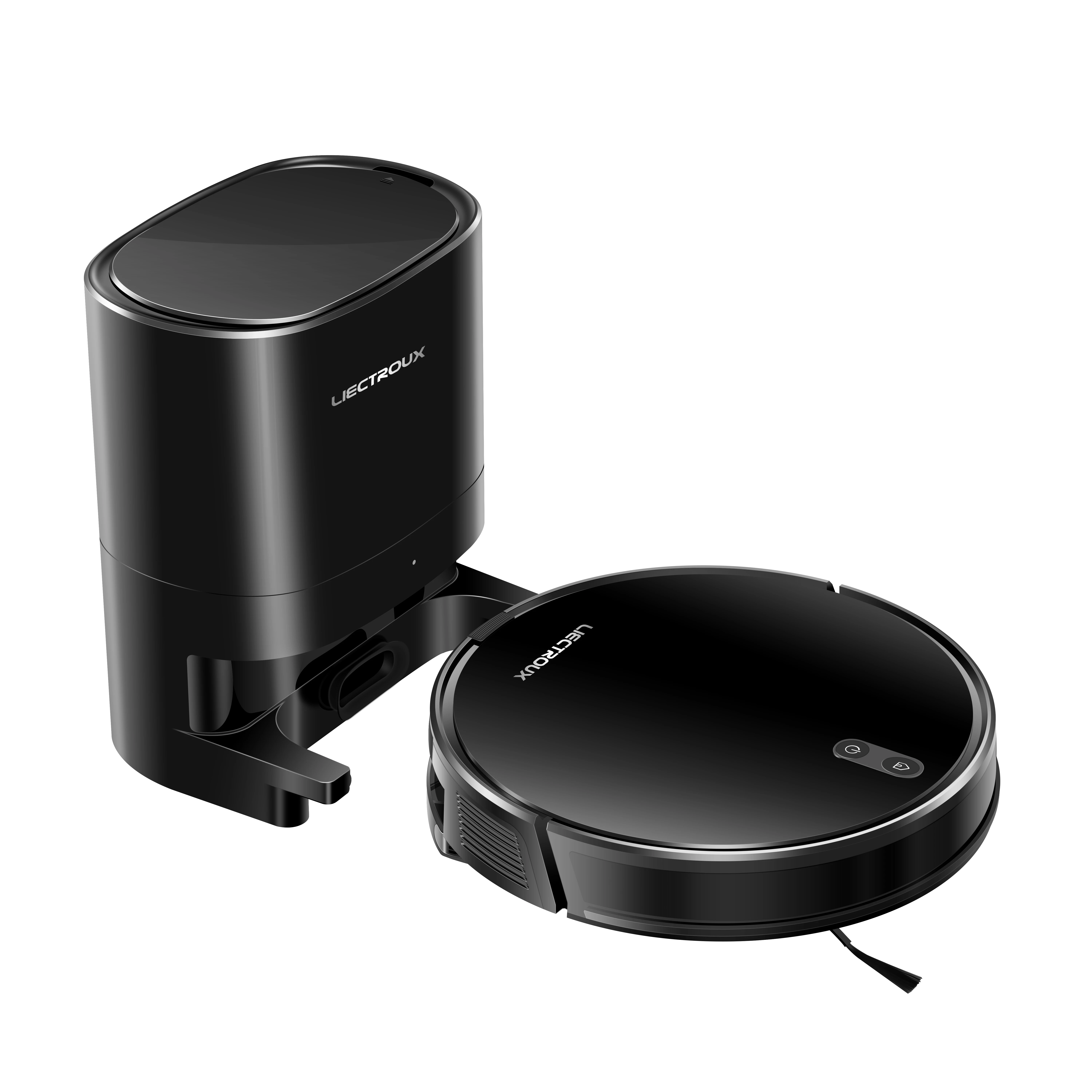 Powerful Cordless Smart-Slim Vacuum Liectroux M200 Robotic Vaccum Cleaner with Magnetic Stripe