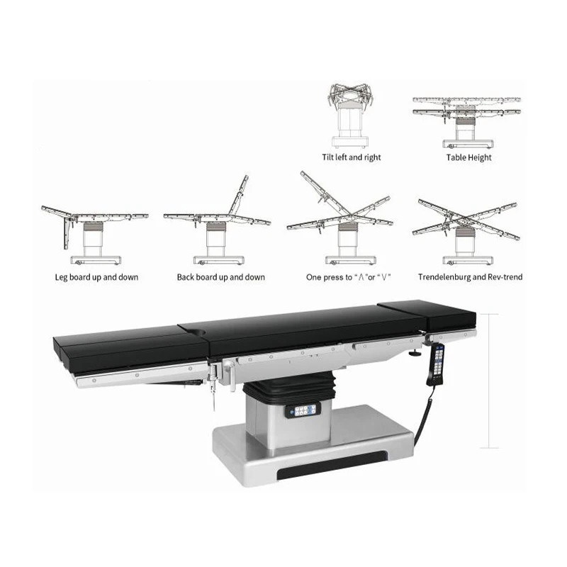High Quality Medical Durable operation bed surgical operating theater table