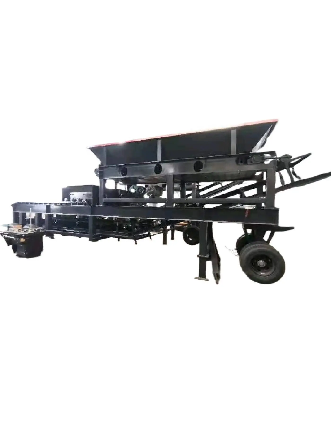 Easy to install mobile mud and stone separator, low-cost sediment separator