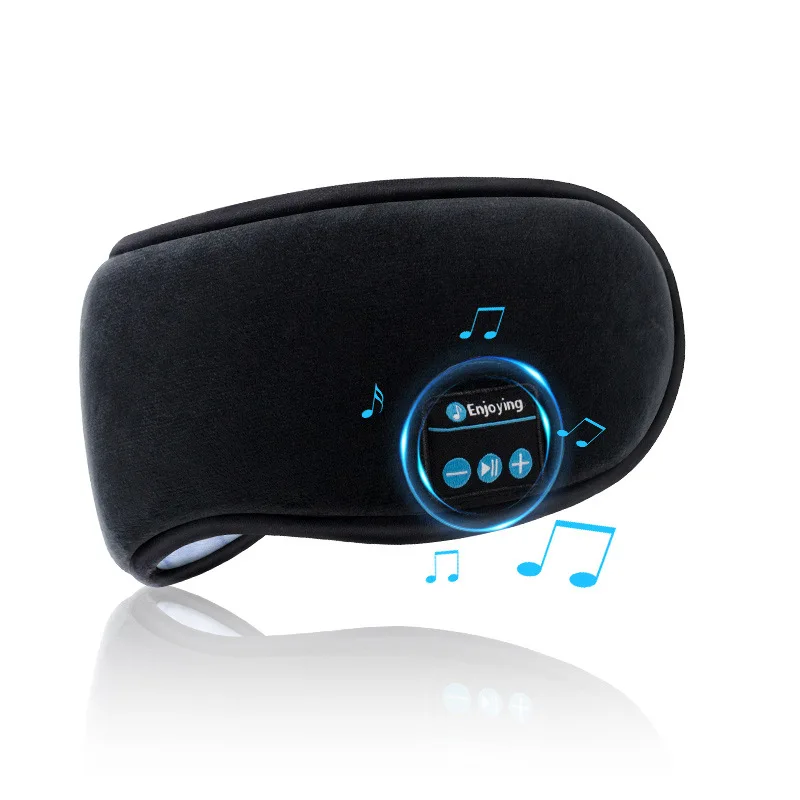Travel Rest Headset speaker Sleep Mask Wireless Earphones Sleeping Eye Mask Music player with Microphone Handsfree