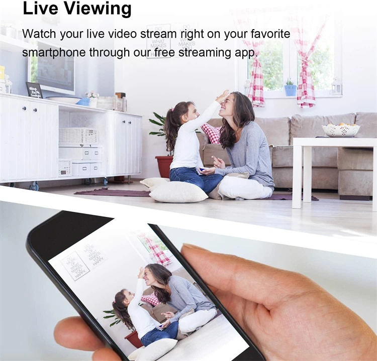 
1080P Full HD 30FPS Invisible Camera Inside Clock WiFi Hidden Spy Camera with Music Player Speaker FM Radio 