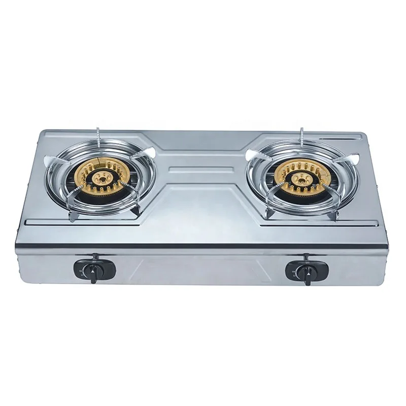 Manufacturer stainless steel iron burner stir fry cooker with competitive price gas cooker gas stove