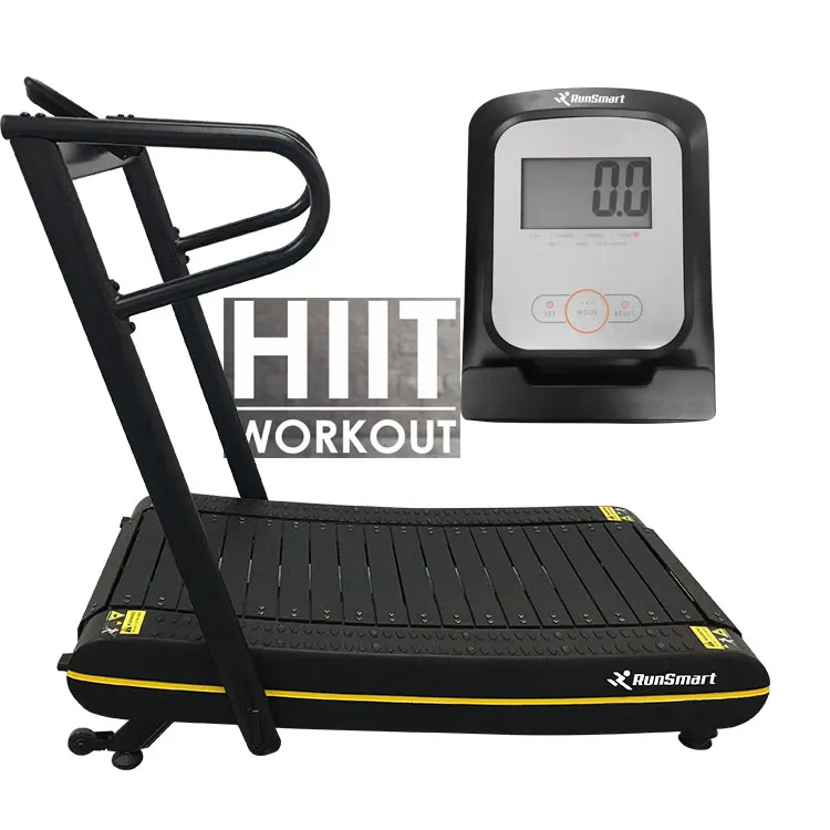 
Home use foldable manual self-powered incline woodway dog treadmill 150kg, curve fitness equipment mini gym running machine 