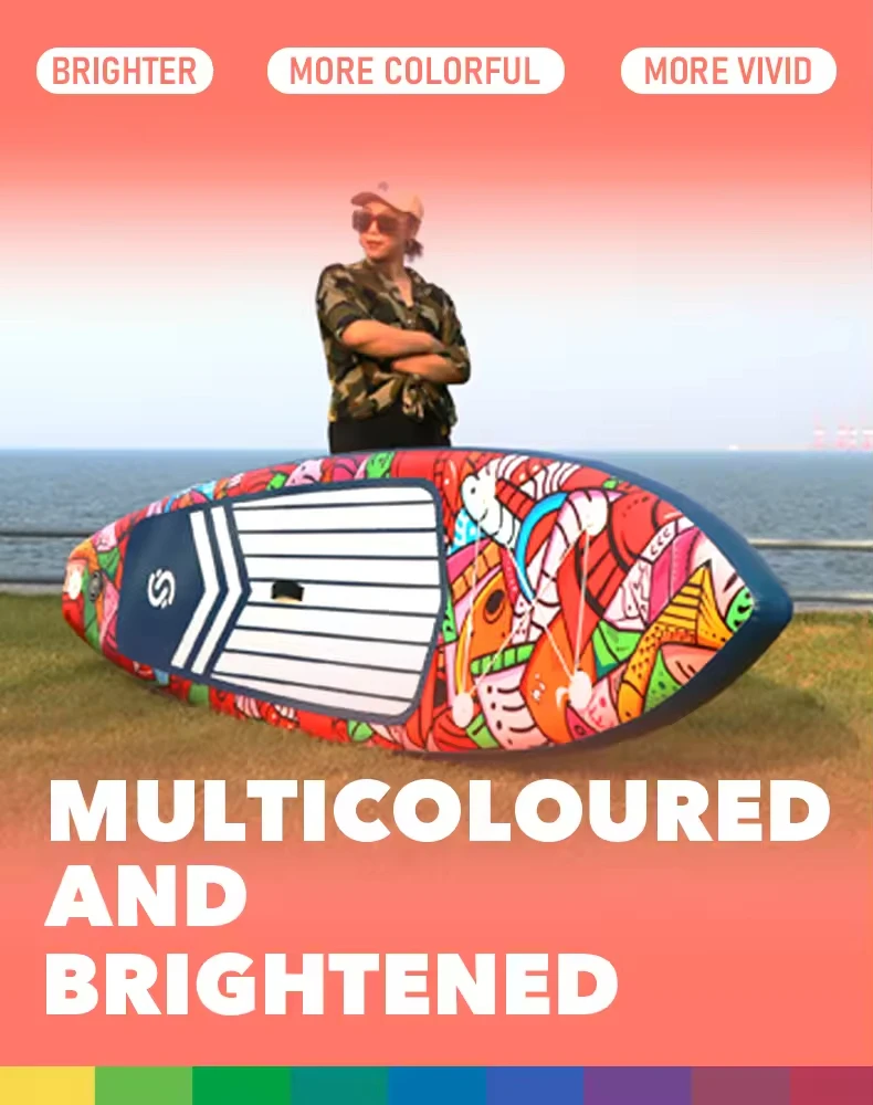 Skatinger hot selling touring  padel surf paddle board Foldable SUP surfing board stand up paddle surf for dropshipping