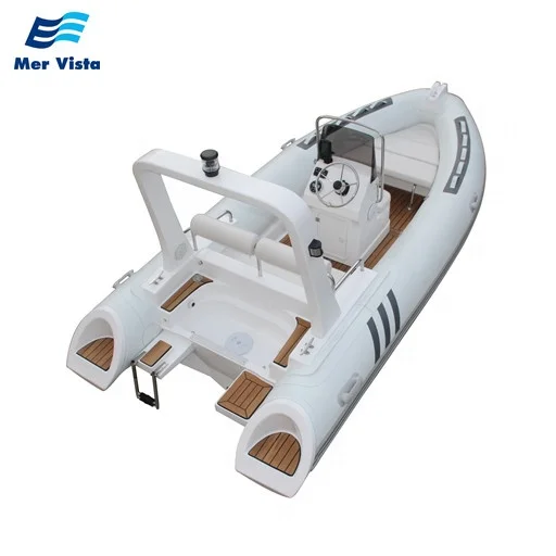 CE RIB 480 Hypalon China PVC Fishing Fiberglass Work Boats For Sale