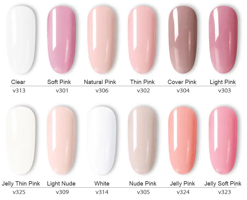 86125a New Products Wholesale Nail Gel CANNI Nail Extension Gels Thick Jelly Nail Gel Natural manicure led