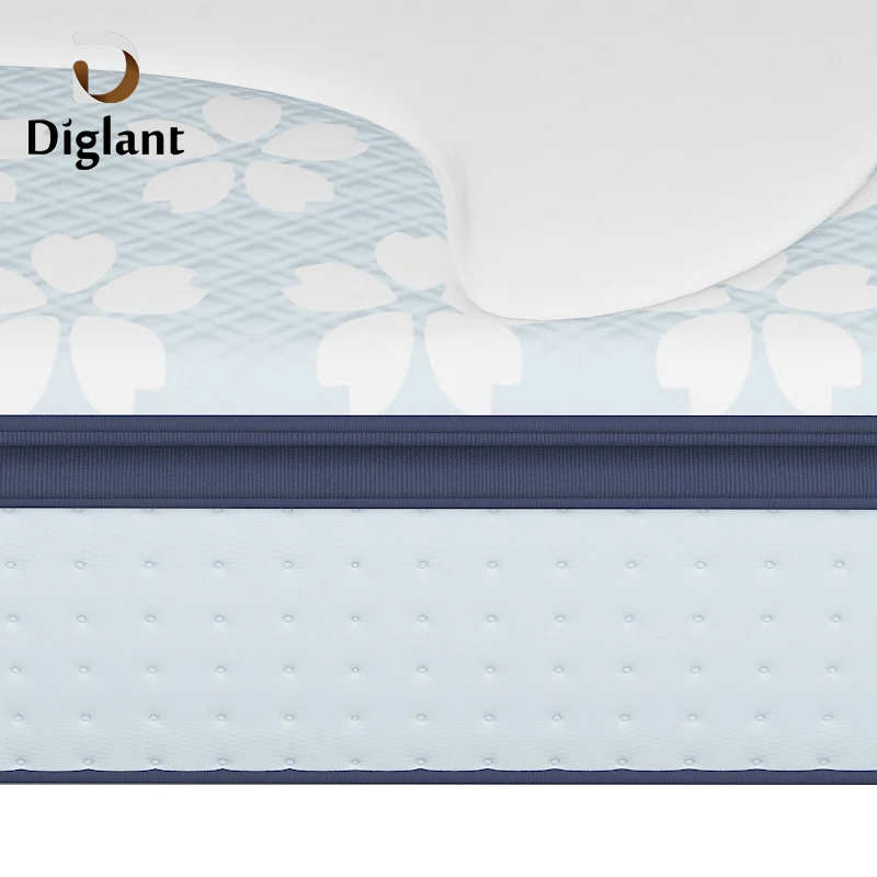 D95 cheap and fine euro king pressure lower back pain gel foam pocket moroccan 7 Zones sprung bedroom mattress