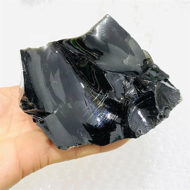Wholesale Rough Crystal Raw Obsidian Specimen for Healing Decoration