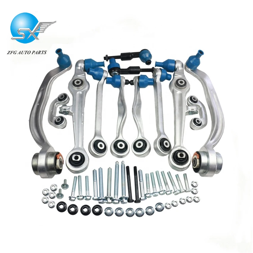 ZFG Suspension auto parts aluminium Front Suspension Control Arm Kit for audi A4  A6 A8 and VW Passat 8D0498998 8D0498998B