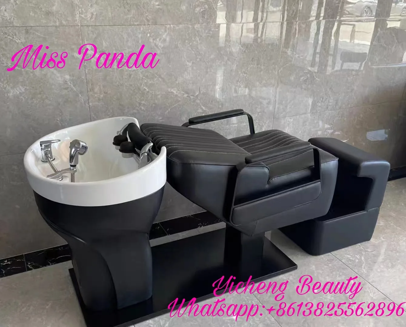 Hot selling product shampoo bed hair salon shampoo bed and massage bed with good enough quality