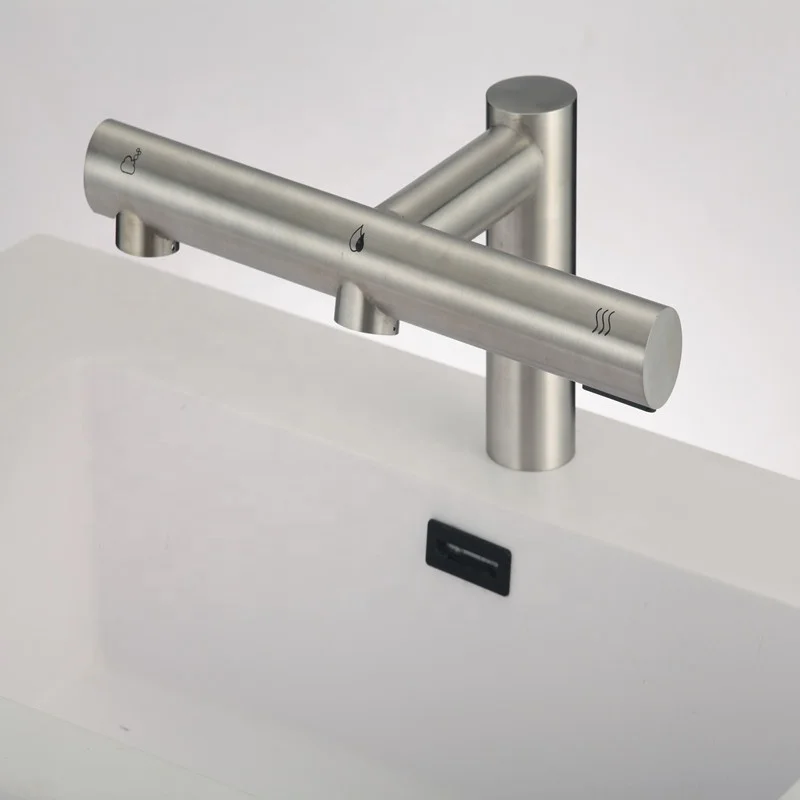 Бесконтактный перезаряжаемый коммерческий туалетный сенсорный кран струйная сушилка для рук автоматический диспенсер дезинфицирующего средства