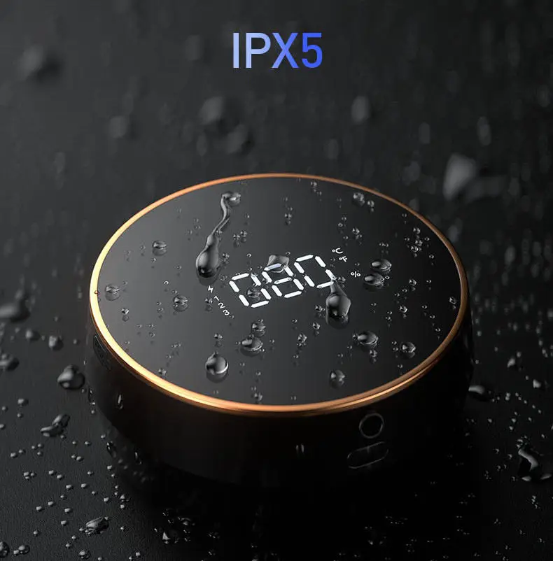 Автоматический Бесконтактный дозатор жидкого мыла с цифровым температурным дисплеем, настенный водонепроницаемый дозатор жидкого мыла