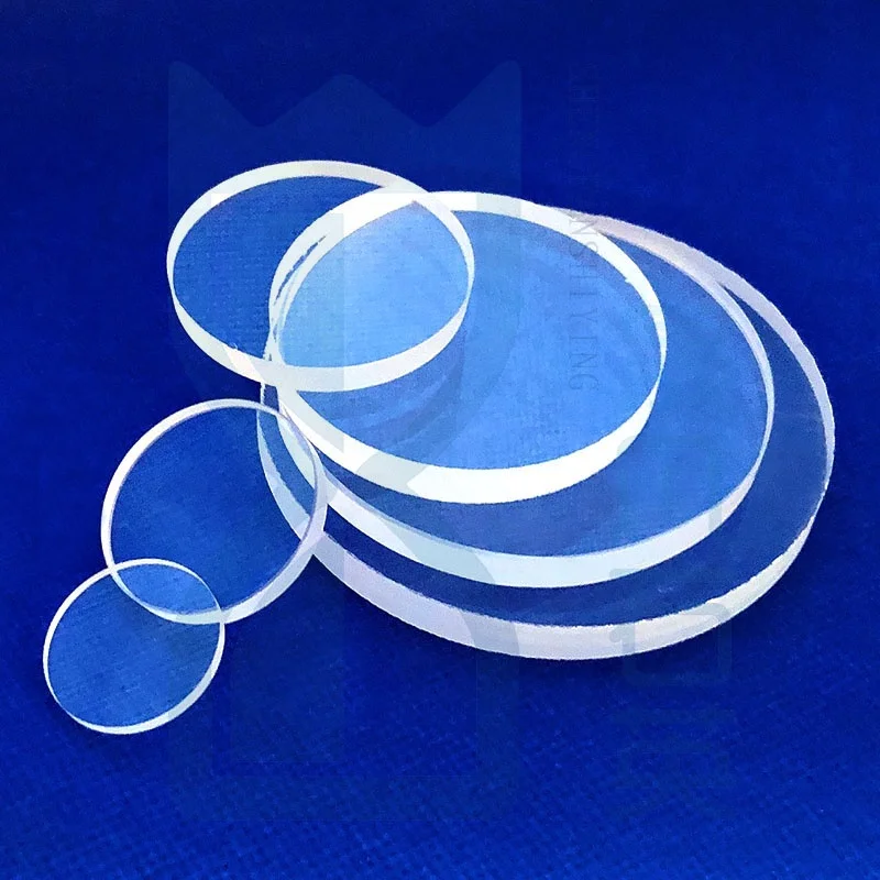 Polished clear fused silica glass plate quartz glass sheet