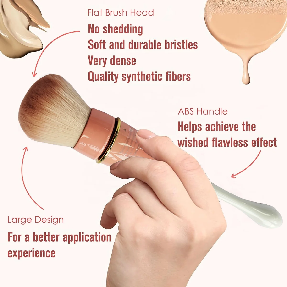 Best Set Of Foundation Makeup Brushes Wholesale Professional Custom Logo Makeup Brushes Set