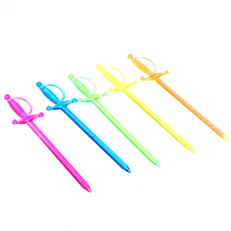 Одноразовая PS пластиковая мини меч 85 мм фрукты выбирает