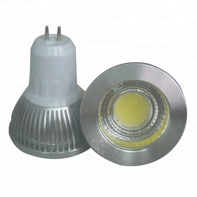 Sky factory 2 years warranty led spotlight cob 5w  gu10 mr16 85-265v 12v dimmable 110V 230V 6500K 4000K 3000K led spotlight